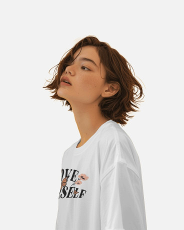 Cropped Faux leather Jacket